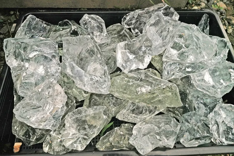 ガラスロック クリスタル 90-150mm – 揖斐川庭石センター