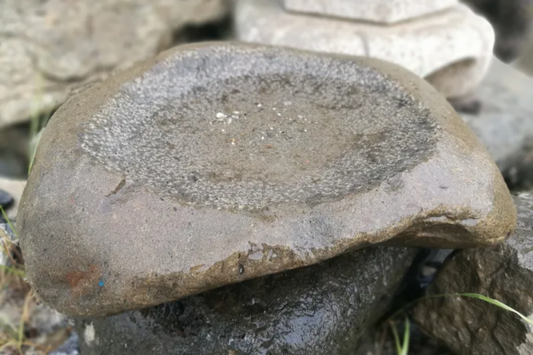 水鉢380 310 180mm　【一点もの】