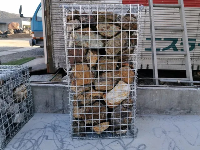 ガビオーネ　900＊450＊300mm（ガビオン、蛇籠）＊中に詰め込まれている石は別売りです。
