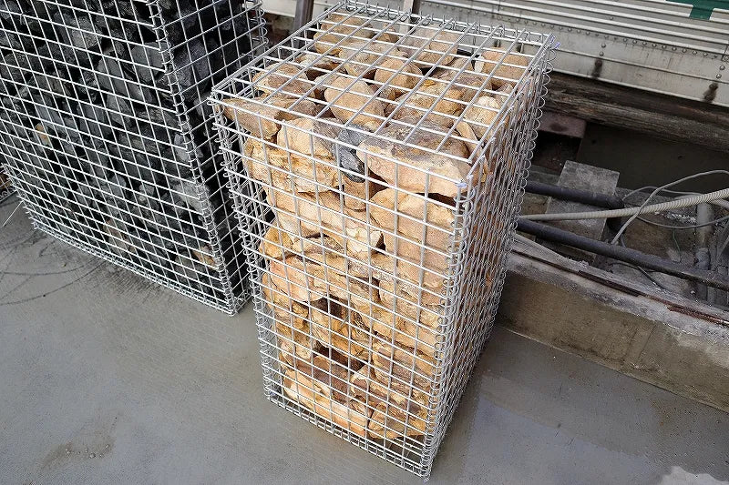 ガビオーネ　900＊450＊450mm（ガビオン、蛇籠）＊中に詰め込まれている石は別売りです。