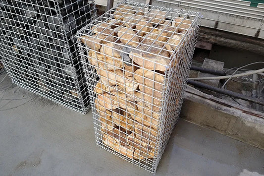 ガビオーネ　900＊450＊450mm（ガビオン、蛇籠）＊中に詰め込まれている石は別売りです。