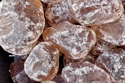 ガラスタンブル コハク 60-100mm
