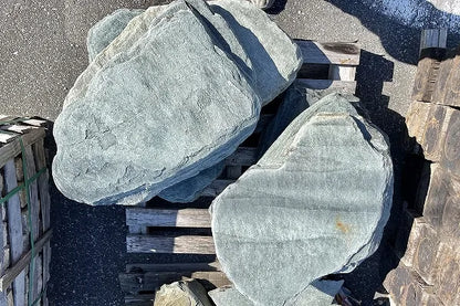 伊予青石　大判飛石　700mm　数量限定!　