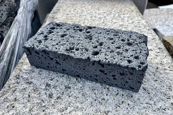 溶岩ポーラス　レンガ　190*90*45mm